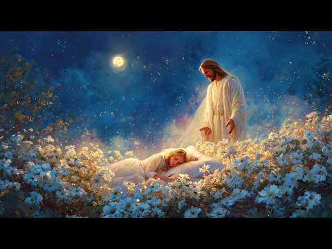 Jesus Heals You While You Sleep, Clearing All Dark Energy & Fears - Attract Blessings - 432Hz
