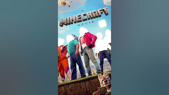 MINECRAFT MOVIE....JACK BLACK AND JASON MAMOA.....😎😎