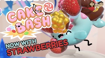 Cake Bash Gameplay #15 : NOW WITH STRAWBERRIES | 3 Player