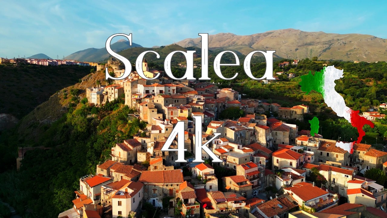 Скалея, Италия: Жизнь Мечты и Невероятные Виды с Дрона 4K!