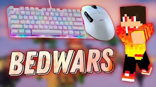 BEDWARS + HANDCAM + MUSIC! Mouse Roccat kone pro | keyboard MotoSpeed