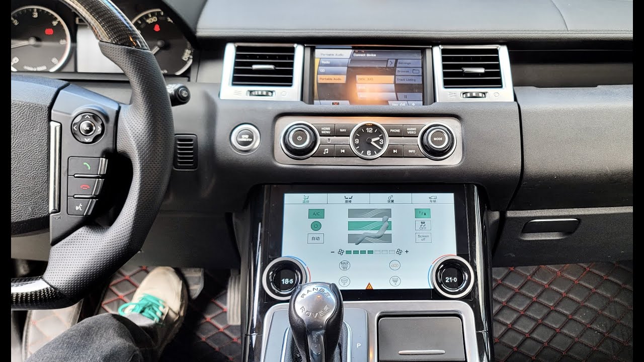 ZF2012 Installation guide climate control panel 10inch screen for