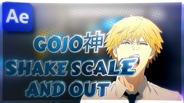 Transition like @GOJO| After Effects AMV Tutorial !