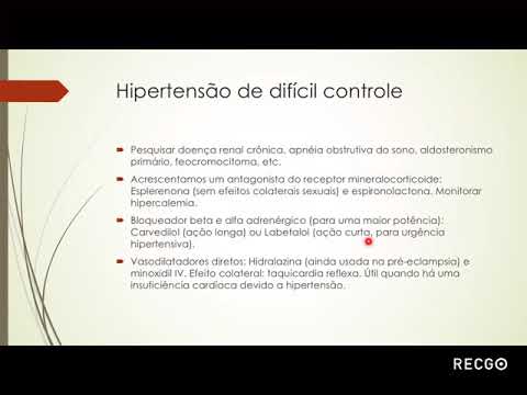 Hipertensão arterial sistêmica - diagnóstico e tratamento 