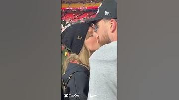 Taylor Swift shared a kiss with Travis Kelce after the AFC Championship