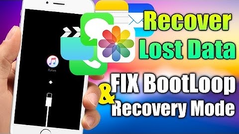 How To RECOVER Lost Data From Your iPhone - Fix RECOVERY Mode & BOOTLOOP