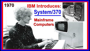 IBM ANNOUNCES SYSTEM/370 MAINFRAME COMPUTERS 1970 Original Announcement Film! 360 successor color HD