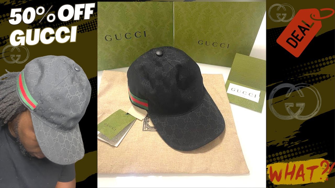 Gucci Hat Sizing & Unboxing Review Original GG canvas baseball hat