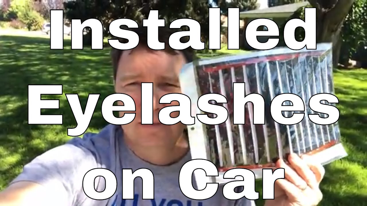 How to Install Car Lashes - autoevolution