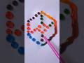 🎨🖌️ Colourfull Rangoli #asmr #art #funny #color #colors🎨🖌️
