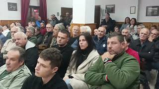 ΣυνεδρίασηΔ.Σ. Δήμου Δεσκάτης για την γνωμοδότηση των έργων αντλιοταμίευσης στη Βουνάσα.