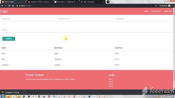 CodeIgniter and Jquery Ajax - Crud Part 9