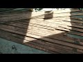 Copper earthing strips.