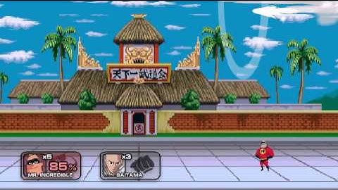 SSF2: Battle of the Superheroes! Saitama vs Mr. Incredible!