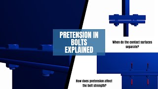 The Science of Pre-Tensioned Bolts: A 3D Animated Guide