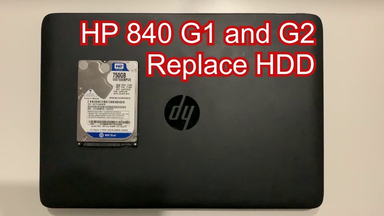M 2 Ssd Hp Elitebook 840 G1 HP EliteBook 840 G1 and G2 - Replace HDD / SSD - Easy Guide / Tutorial