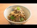 「新ごぼうの時雨煮」の作り方