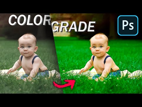  Minute Photoshop Tutorial - Color Correction or Color Grading - -Minute Photoshop