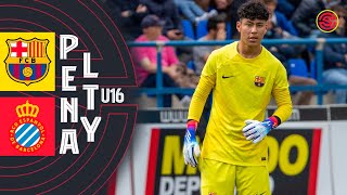 PENALTY: FC Barcelona vs RCD Espanyol U16 MIC Football 2023