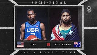 USA v Australia - Watch along party | #Tokyo2020 ⚡ #Basketball