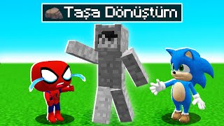 ENES ARSLAN TAŞA DÖNÜŞTÜ 🗿 - Minecraft