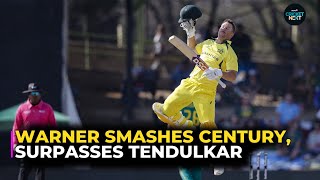 David Warner Smashes ODI Century, Overtakes Sachin Tendulkar | Aus vs SA | Marnus Labuschagne