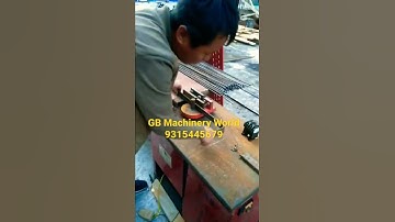 Rebar Stirrup Bending Machine || Construction Automatic Stirrup Bender || 6-20mm Stirrup Making