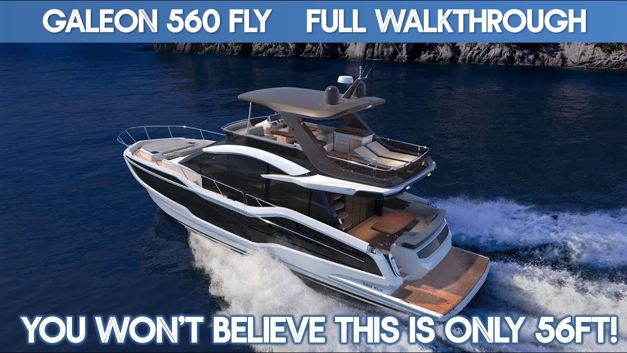 ⁣Galeon 560 Fly I Full Walkthrough I The Marine Channel