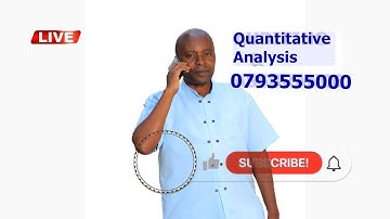 Quantitative Analysis//Set Theory (August 2022 QN.5B)