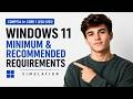 CompTIA A+ Core 1 (220-1201) — Windows 11 Min & Recommended Requirements | Drag & Drop Simulation