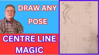 How to use a centre line to draw the figure