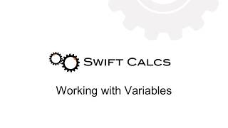 3.4 Working with Variables