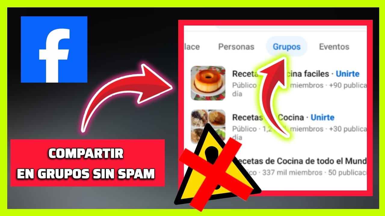Como Compartir Tu "Contenido" En GRUPOS De FACEBOOK Sin Hacer Spam ...