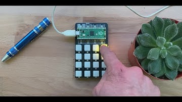 Raspberry Pi Pico Pimoroni RGB Keypad MIDI USB Controller