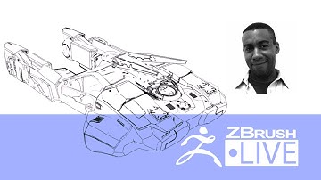 Tony Leonard - ZBrush for 2D Line Art & Illustration - Episode 5