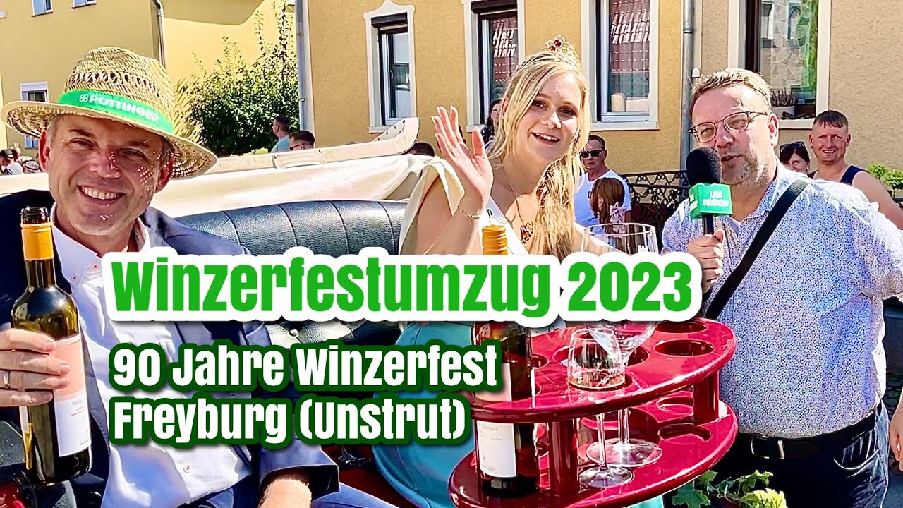 Festumzug Winzerfest Freyburg (Unstrut) 2023 | Winzerfestumzug