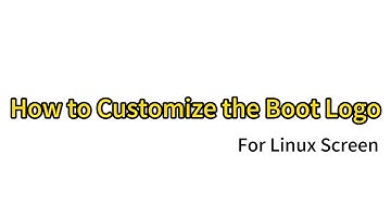 BMW Linux Screen Custom BOOT LOGO, Add any starting logo animation for BMW Linux CarPlay screen