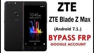 ZTE Blade Z Max (Z982) (Android 7.1.1) FRP/Google Lock Bypass without PC screenshot 4