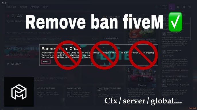 Fivem Executor Spoofer Inyector RedEngine Unban Global & Desbaneo de Todos  Los Servidores 