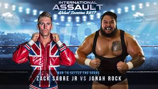 FULL MATCH - Zack Sabre Jr. vs Jonah Rock: International Assault 2K17