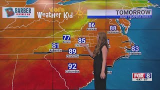 Van’s Weather Kid: Hayden Phelps