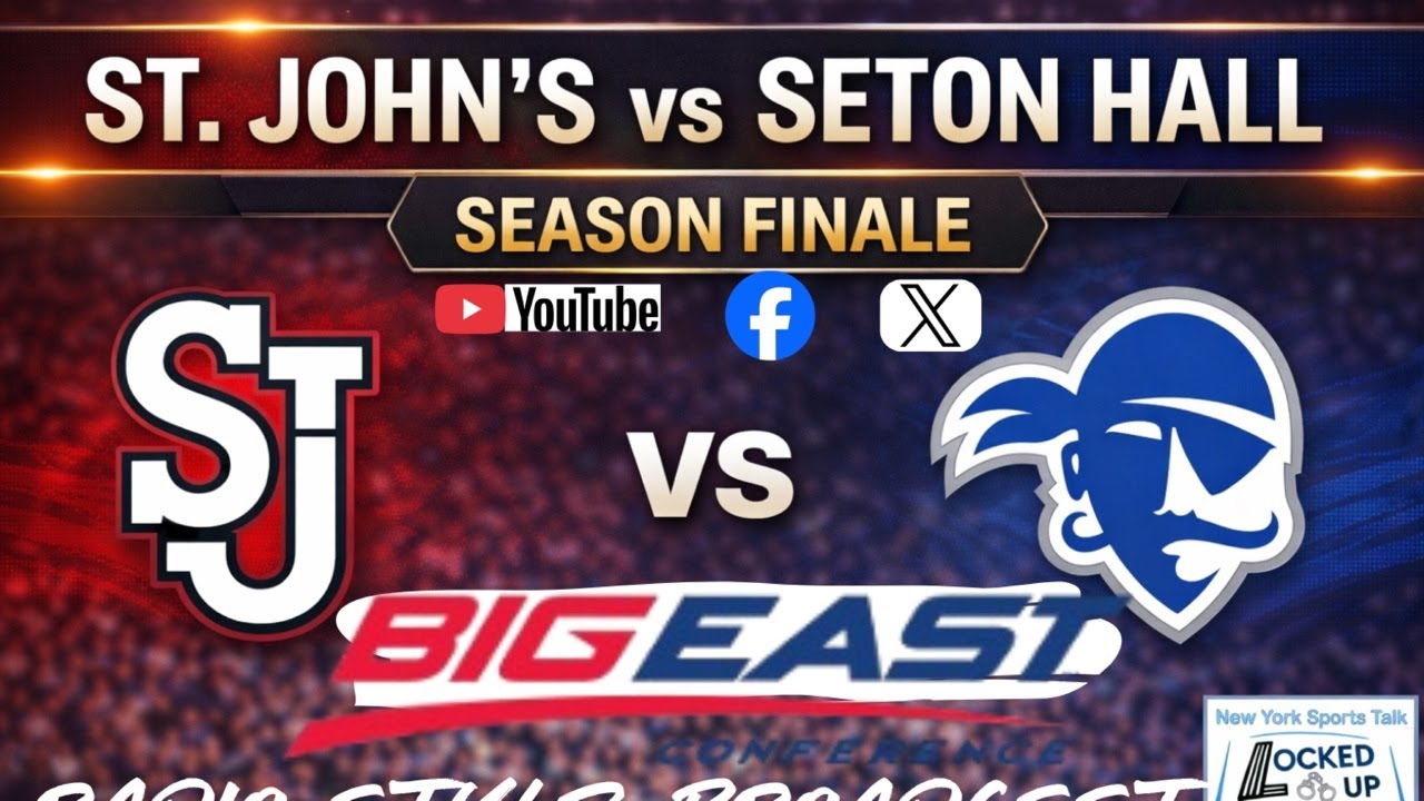ST JOHNS at SETON HALL (RADIO STYLE BROADCAST)