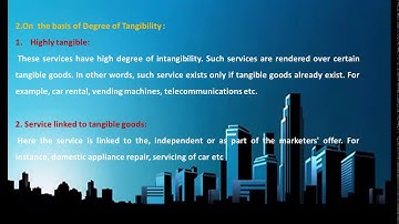 F. Y. B. Com | Commerce- II | Unit- 1, Classification of service