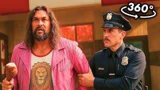A minecraft Movie - Garrett the garbage man ARRESTED for Eating chicken in  360° VR