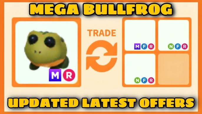 Bullfrog, Trade Roblox Adopt Me Items