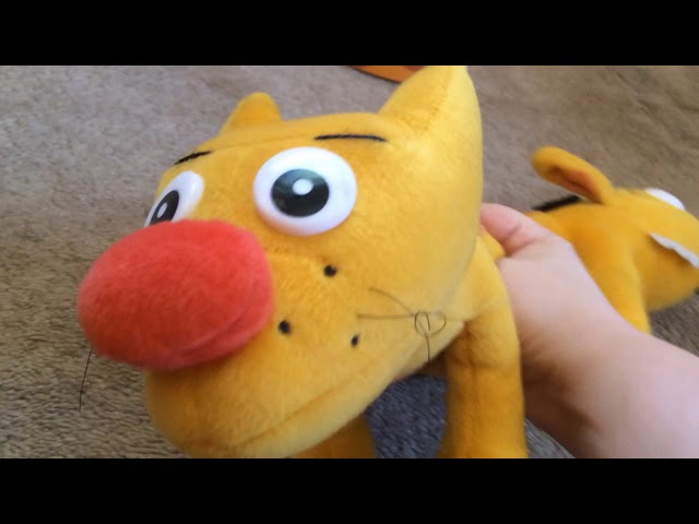 ニコロデオン　キャットドッグ　ぬいぐるみ　タグ付き Amazon.co.jp: Nickelodeon Cat Dog Plush Toy : Toys & Games