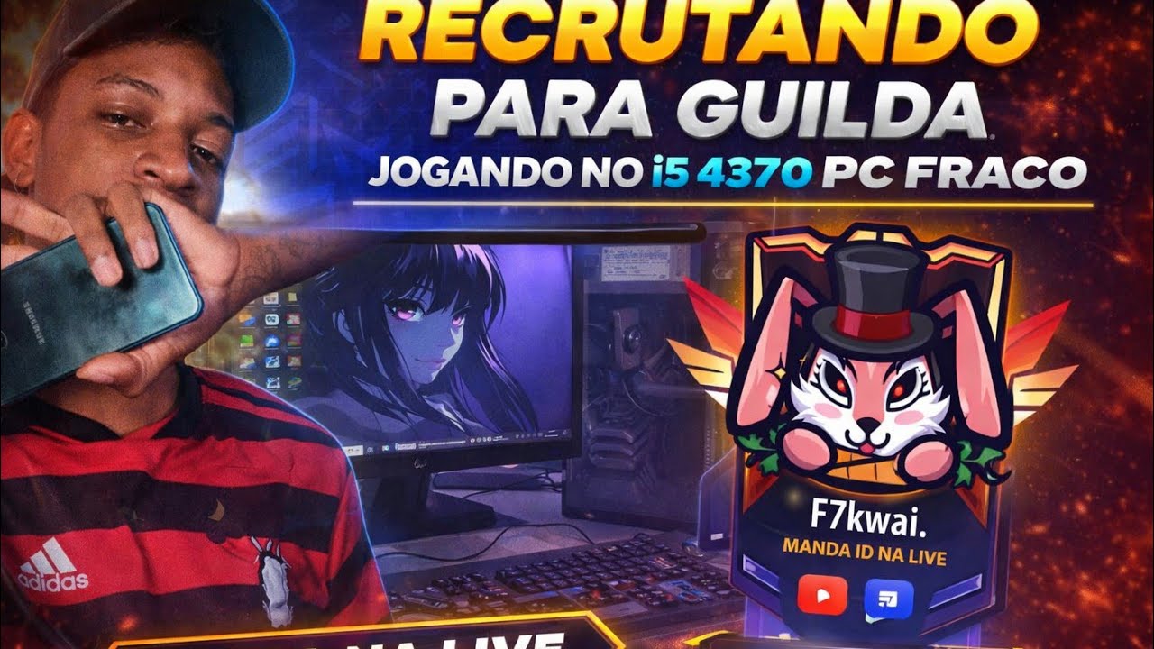 🔴fazendo teste grupo da guilda no rank!💜