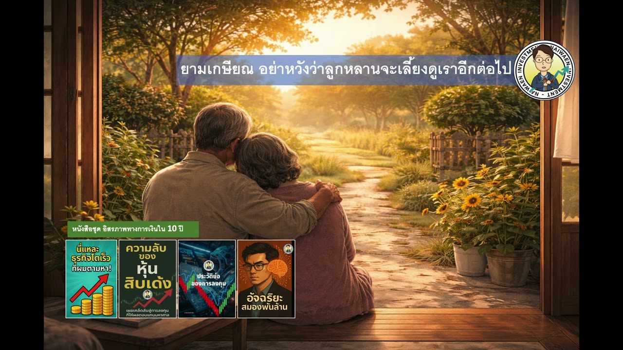 ยามเกษียณ อย่าหวังว่าลูกหลานจะเลี้ยงดูเราอีกต่อไป !! #นายแว่นลงทุน #อิสรภาพทางการเงิน