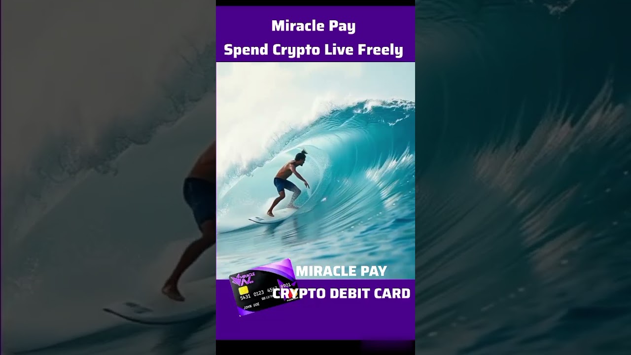 Miracle Pay, Spend Crypto Live Freely, Crypto Debit Card, 