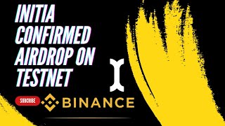 Initia Confirmed Airdrop On Testnet - Binance Labs backed | Full Guide